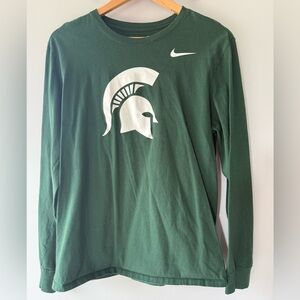 Men’s Nike Michigan State Long Sleeve Top